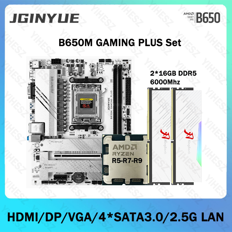 X870E Atx Motherboard - B650 bricolage ordinateur de jeu carte